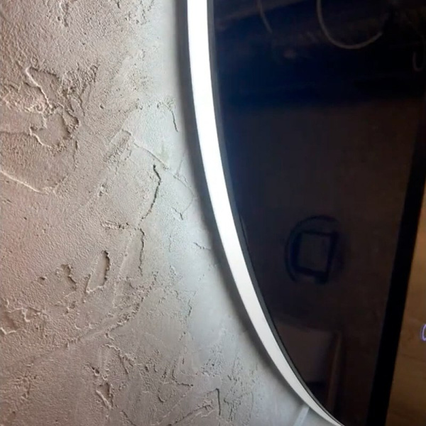 Зеркало с подсветкой AVS Лангано 75x75 см, антипар Зеркало с подсветкой AVS Лангано 75x75 см, антипар