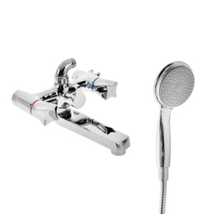 Смеситель для ванны с душем Accoona A6473 хром