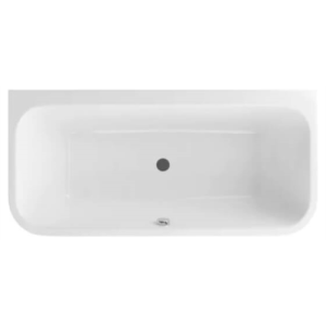 Акриловая ванна Excellent Arana 180x85 белая, с каркасом, экраном и сливом-переливом