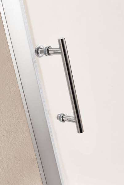 Душевой уголок Cezares Eco ECO-O-RH-2-100/80-C-Cr 100x80 профиль хром, прозрачное стекло