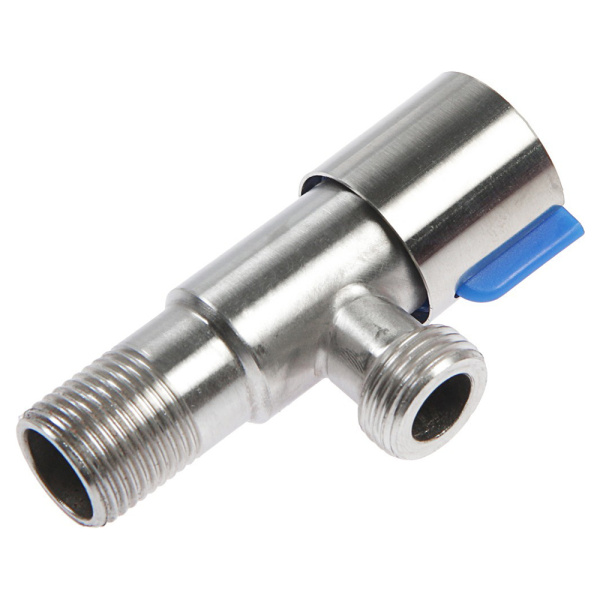 Кран угловой Accoona A473C-4 M1/2*1/2 синий Кран угловой Accoona A473C-4 M1/2*1/2 синий