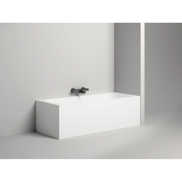 Ванна из искусственного камня Salini Orlando S-Sense 180х80 белая матовая, с ножками Ванна из искусственного камня Salini Orlando S-Sense 180х80 белая матовая, с ножками