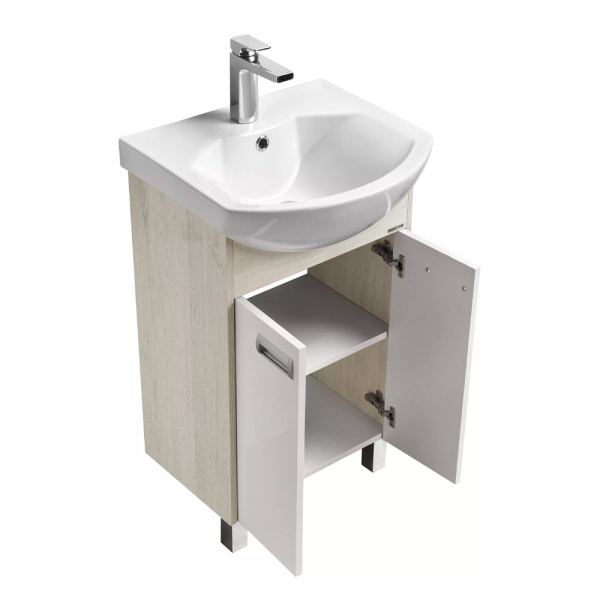 Тумба с раковиной 50 см Бекка Акватон 1A2108K1BAC20 Тумба с раковиной 50 см Бекка Акватон 1A2108K1BAC20