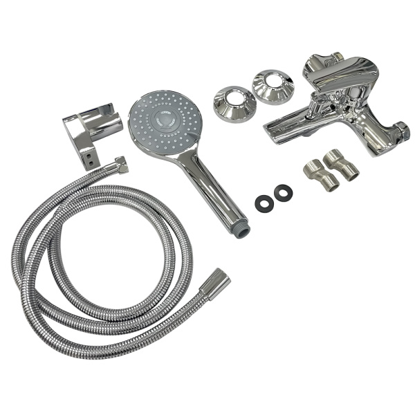 Смеситель для ванны с душем Maxonor Stability MN3273 хром Смеситель для ванны с душем Maxonor Stability MN3273 хром