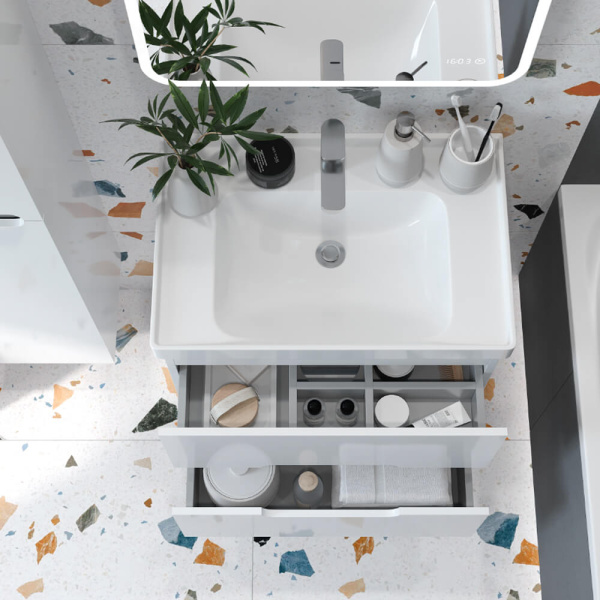 Тумба с раковиной Briz Пола 236 03-18070-15Н 70 см