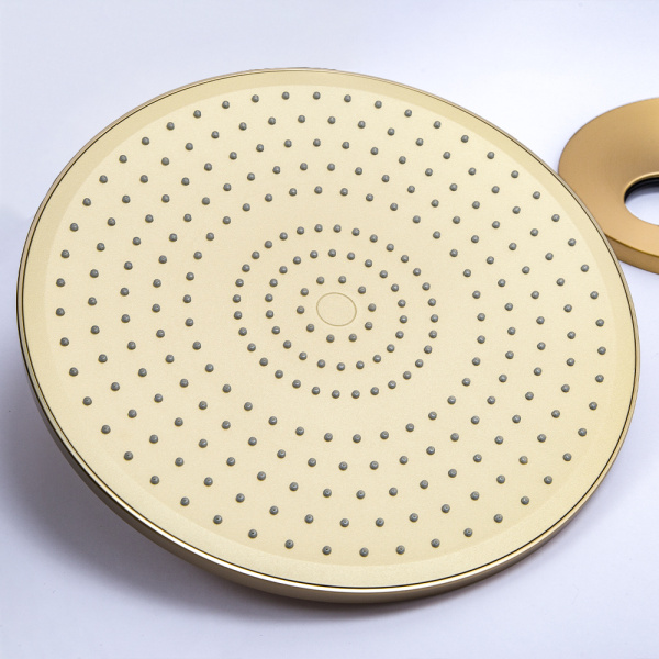 Душевой комплект AVS Slimmer 4в1 брашированное золото