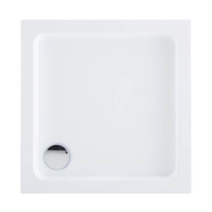 Поддон для душа Aquanet 90х90 белый с сифоном