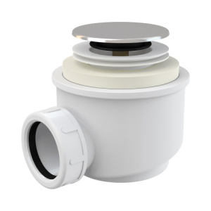 Сифон для поддона Alcaplast A466-50 click-clack хром