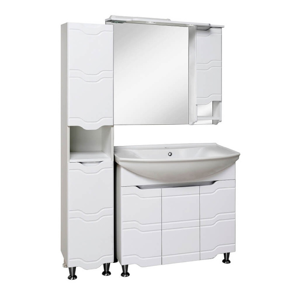 Тумба с раковиной Runo Стиль 00000001113+УТ000001523 85 см Тумба с раковиной Runo Стиль 00000001113+УТ000001523 85 см