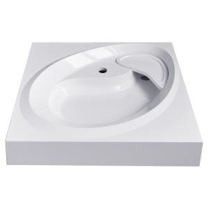 Раковина Madera Ameli  600*х45 белая с кронштейнами