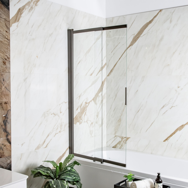 Шторка на ванну AVS Слайдер Плюс 80 см профиль оружейная сталь, стекло прозрачное Шторка на ванну AVS Слайдер Плюс 80 см профиль оружейная сталь, стекло прозрачное