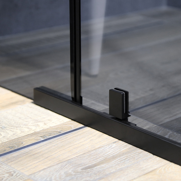 Душевой уголок AVS Фаворит 120x90 профиль черный матовый, стекло тонированное Душевой уголок AVS Фаворит 120x90 профиль черный матовый, стекло тонированное