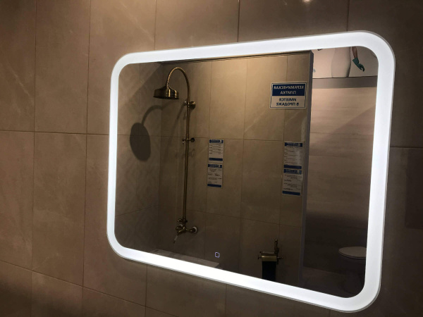 Зеркало с подсветкой AVS Байкал 100х80 см Зеркало с подсветкой AVS Байкал 100х80 см