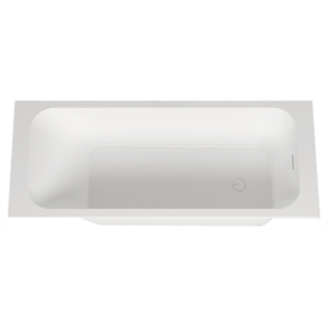 Ванна из искусственного камня Salini Orlando Kit S-Sensе 170х70 белая матовая, с ножками и донным клапаном