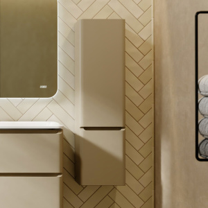 Пенал 1200 подвес ПВХ св-коричневый Welto RAVAL