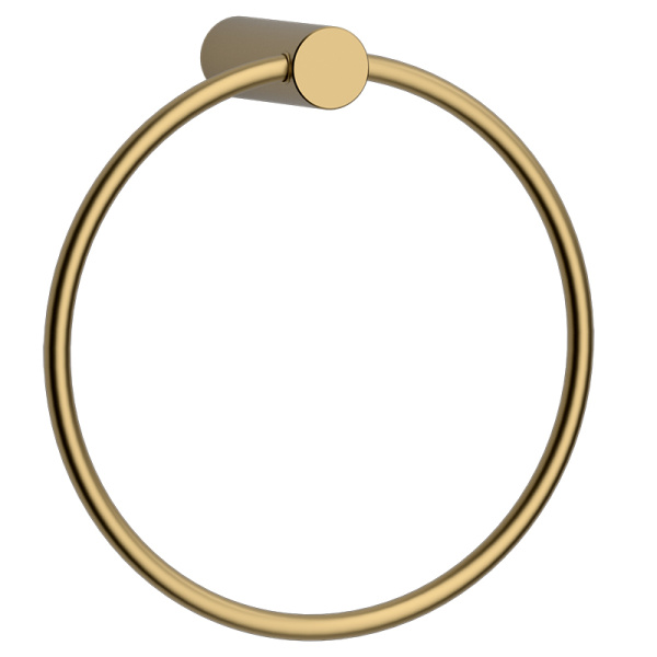Полотенцедержатель AVS Slimmer, брашированное золото, кольцо Полотенцедержатель AVS Slimmer, брашированное золото, кольцо