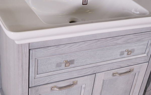 Тумба с раковиной ASB Wood Line Гранда 85 гриджио Тумба с раковиной ASB Wood Line Гранда 85 гриджио