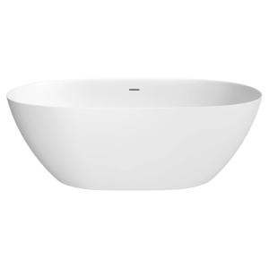 Ванна из искусственного камня Kupala Kupel 170x80 белая матовая, с донным клапаном