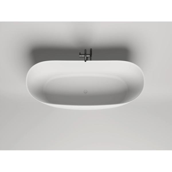 Ванна из искусственного камня Salini Noemi S-Sense 170x75 белая, с донным клапаном Ванна из искусственного камня Salini Noemi S-Sense 170x75 белая, с донным клапаном