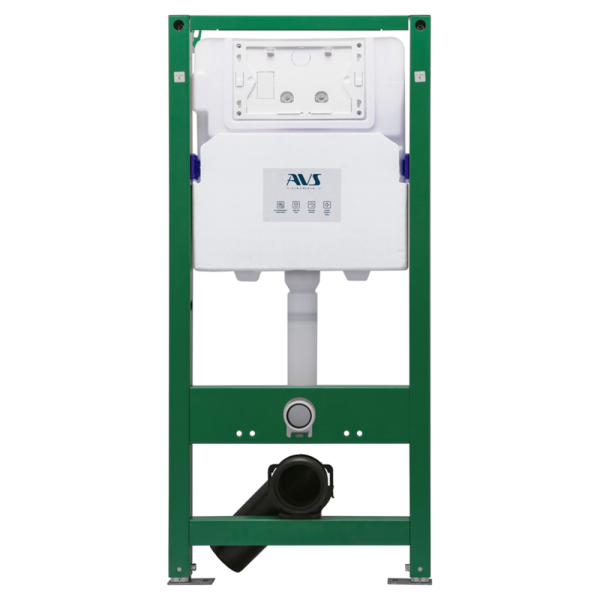 Комплект AVS 3в1: Инсталляция для унитаза 809-0006-7732C + Унитаз подвесной 801-0045-P-T2-GW + Клавиша смыва 809-0015-GM оружейная сталь, овальные кнопки Комплект AVS 3в1: Инсталляция для унитаза 809-0006-7732C + Унитаз подвесной 801-0045-P-T2-GW + Клавиша смыва 809-0015-GM оружейная сталь, овальные кнопки