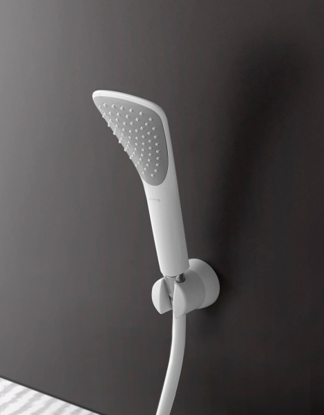 KLUDI FIZZ Душевой гарнитур для ванны 1S, белый хром 6765091-00 KLUDI FIZZ Душевой гарнитур для ванны 1S, белый хром 6765091-00