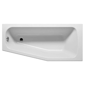 Акриловая ванна Riho Amalfi 160х70 L белая, без ножек