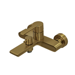 Смеситель для ванны и душа AVS Elegant брашированное золото