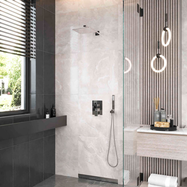 Душевой комплект 3в1 Berges Ventas 2S 073001 хром Душевой комплект 3в1 Berges Ventas 2S 073001 хром