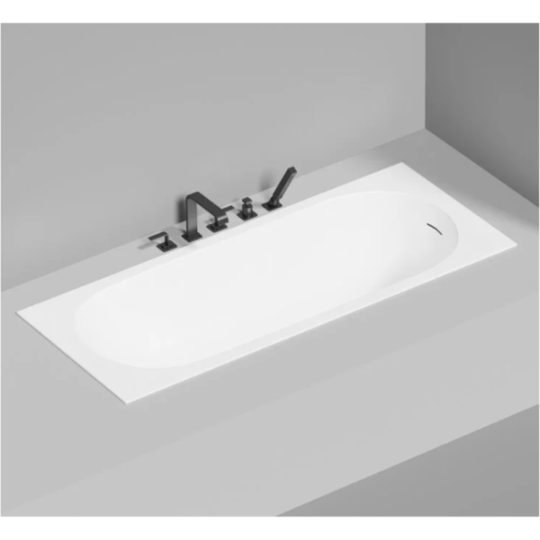 Ванна из искусственного камня Salini Ornella Kit S-Stone 170x70 белая, с ножками и донным клапаном Ванна из искусственного камня Salini Ornella Kit S-Stone 170x70 белая, с ножками и донным клапаном