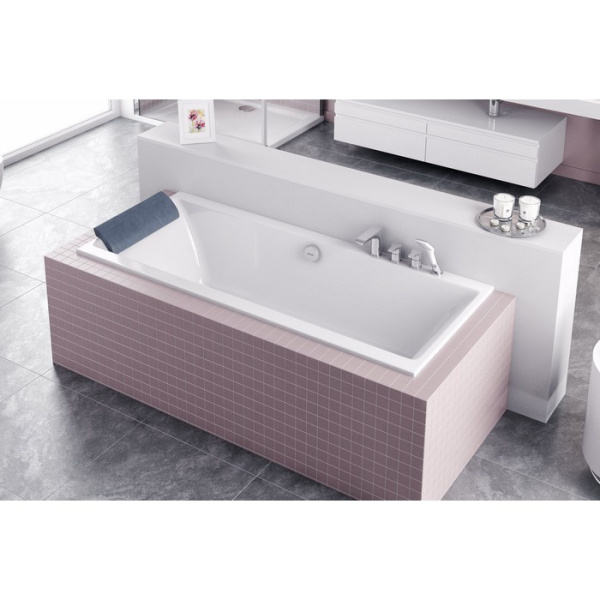 Подголовник для ванны Excellent Long WAZA.LONG-SZARY серый Подголовник для ванны Excellent Long WAZA.LONG-SZARY серый