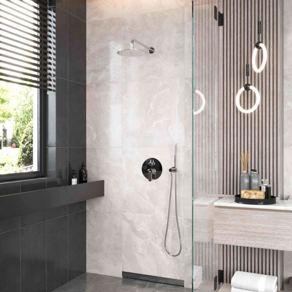 Душевой комплект 3в1 Berges Ventas 2R 073003 хром Душевой комплект 3в1 Berges Ventas 2R 073003 хром