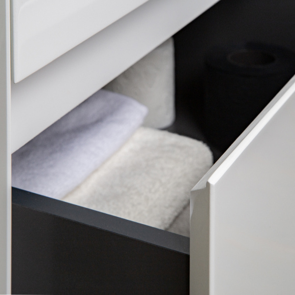 Тумба с раковиной AVS Гармония 60 белая (раковина 01 белая глянцевая) Тумба с раковиной AVS Гармония 60 белая (раковина 01 белая глянцевая)