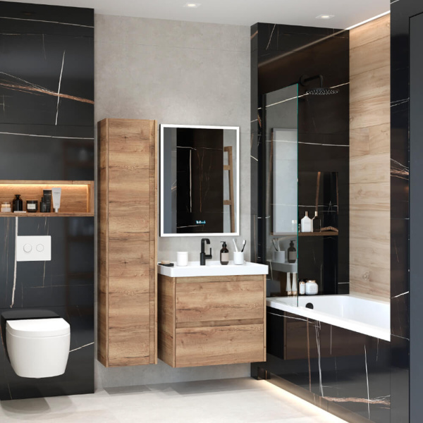 Тумба с раковиной Briz Берн 238 03-18060-15Н 60 см Тумба с раковиной Briz Берн 238 03-18060-15Н 60 см