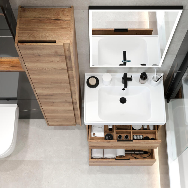 Тумба с раковиной Briz Берн 238 03-18060-15Н 60 см Тумба с раковиной Briz Берн 238 03-18060-15Н 60 см