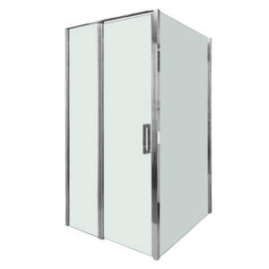 Душевой уголок AVS Ультра 120x100 профиль хром, стекло прозрачное