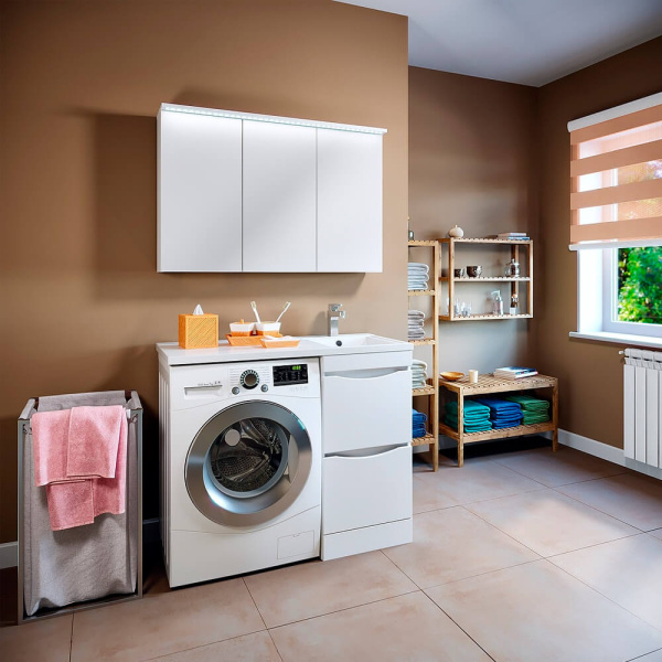 Тумба с раковиной Runo Орион 00-00000145+00-00001120 105 правая Тумба с раковиной Runo Орион 00-00000145+00-00001120 105 правая