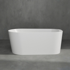 Акриловая ванна AVS Нона 150х80 белая, матовая с донным клапаном