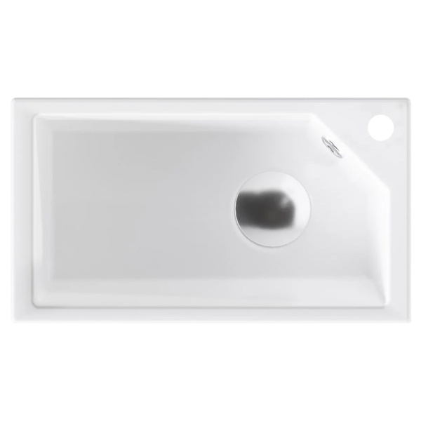 Панель с раковиной Marka One Tiny XS Mini 39x22 R белая