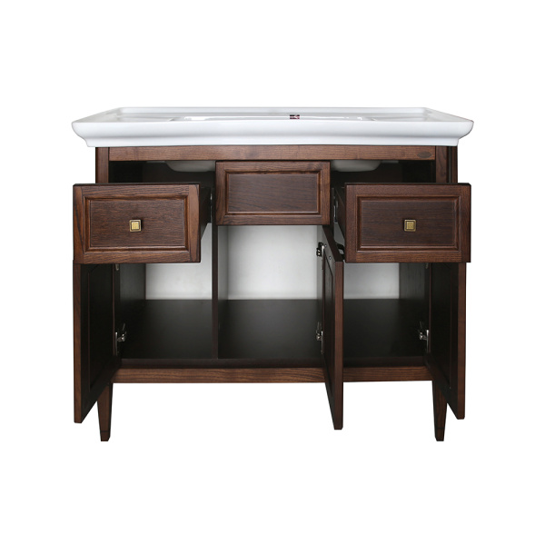 Мебель для ванной ASB Wood Line Гранда 105 антикварный орех