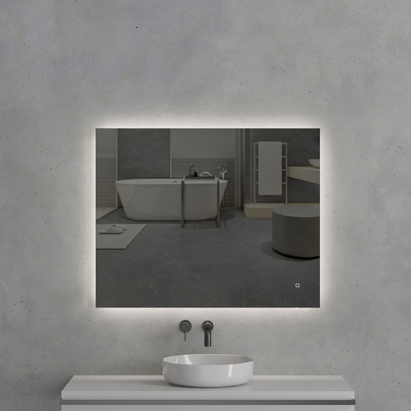 Зеркало с подсветкой AVS Балатон 6k 80x100 см Зеркало с подсветкой AVS Балатон 6k 80x100 см